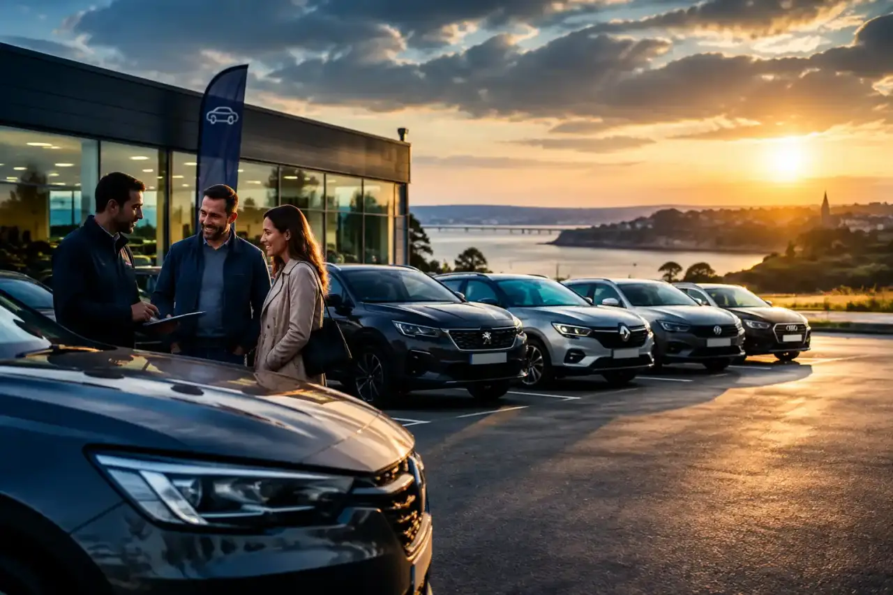 Brainstorming de mots-clés pour le secteur automobile d'occasion